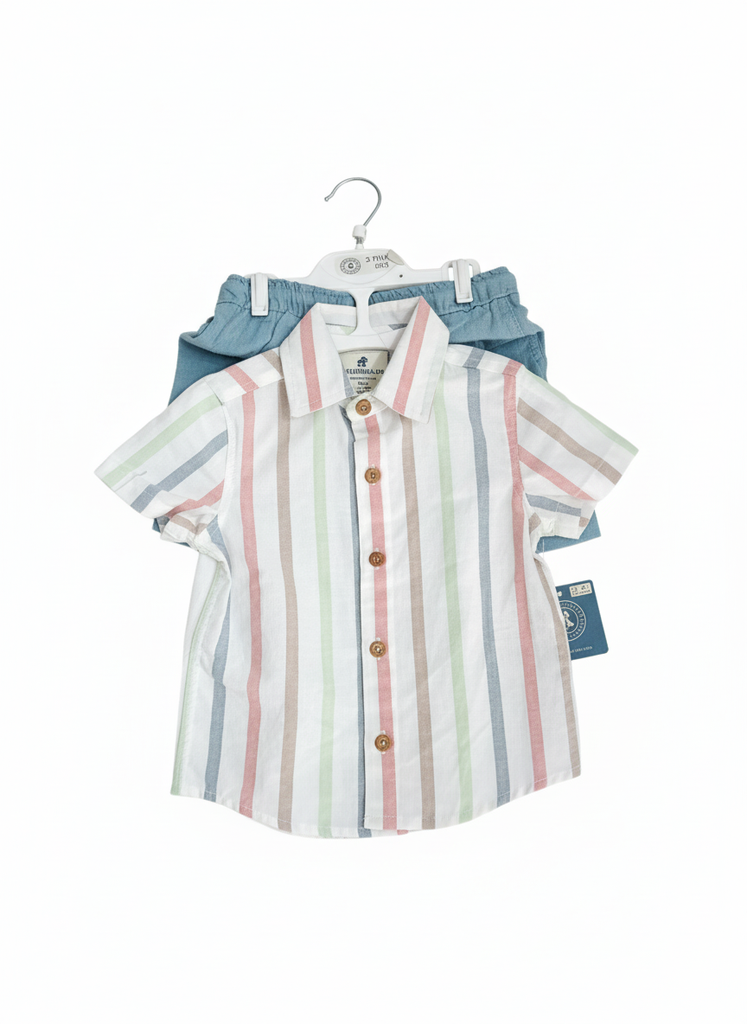 CARIBEAN SET 2 PIECE CAMISA Y SHORT CARIBEAN JOE