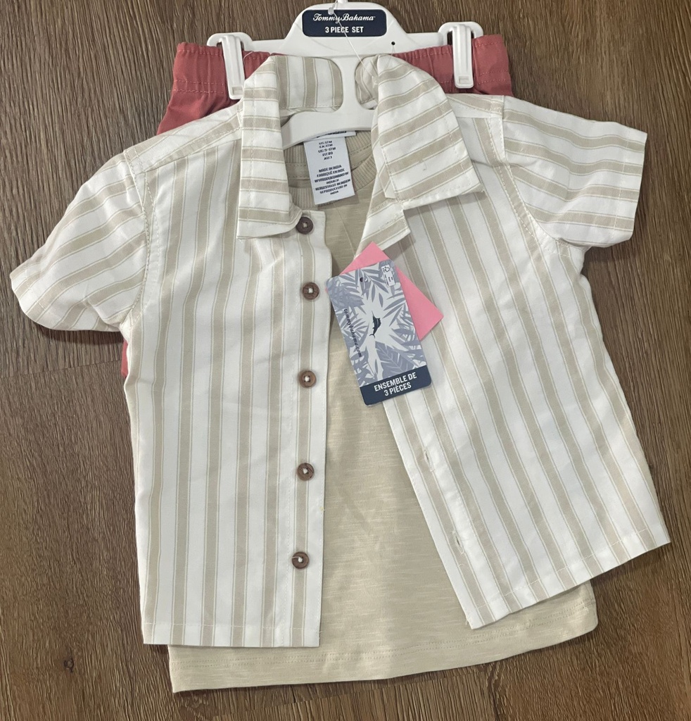 SET 3 PIECE TOMMY BANANA 12M
