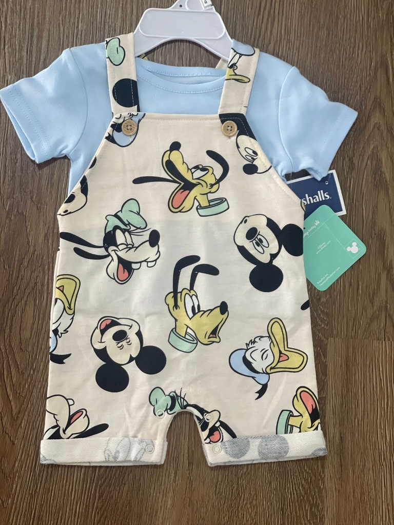SET 2 PCS DISNEY BABY 0-3 M
