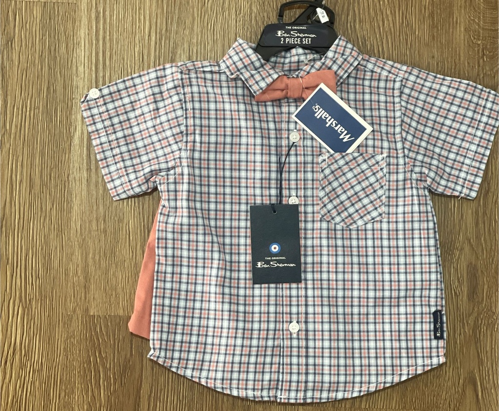 SET 2 PCS 12 M CAMISA Y PANTALON