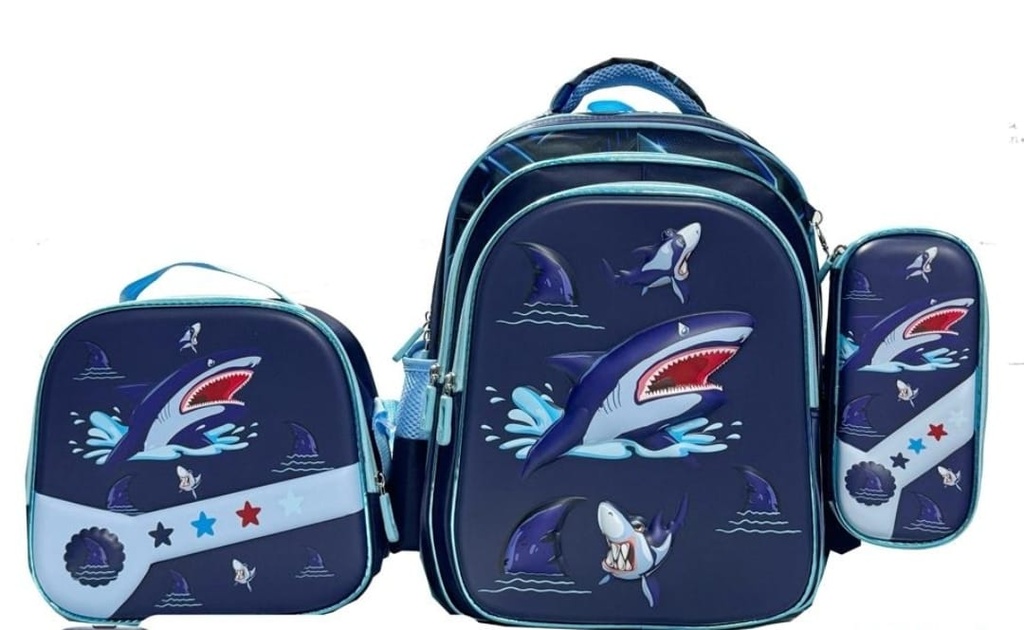 Set de mochila Tiburon 3 PCs 16pul