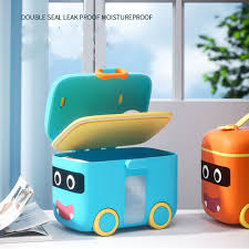 PORTA LECHE CARRITO AZUL