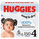Huggies Snug & Dry Pañales Talla 4 / 150 Unidades