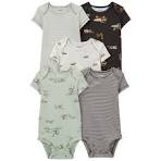 5-Pack Short-Sleeve Bodysuits - Carter's