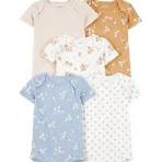 Carter´s Pack 5 Bodies Mangas Cortas