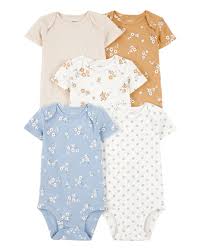 Carter´s Pack 5 Bodies Mangas Cortas - Carter's Oshkosh