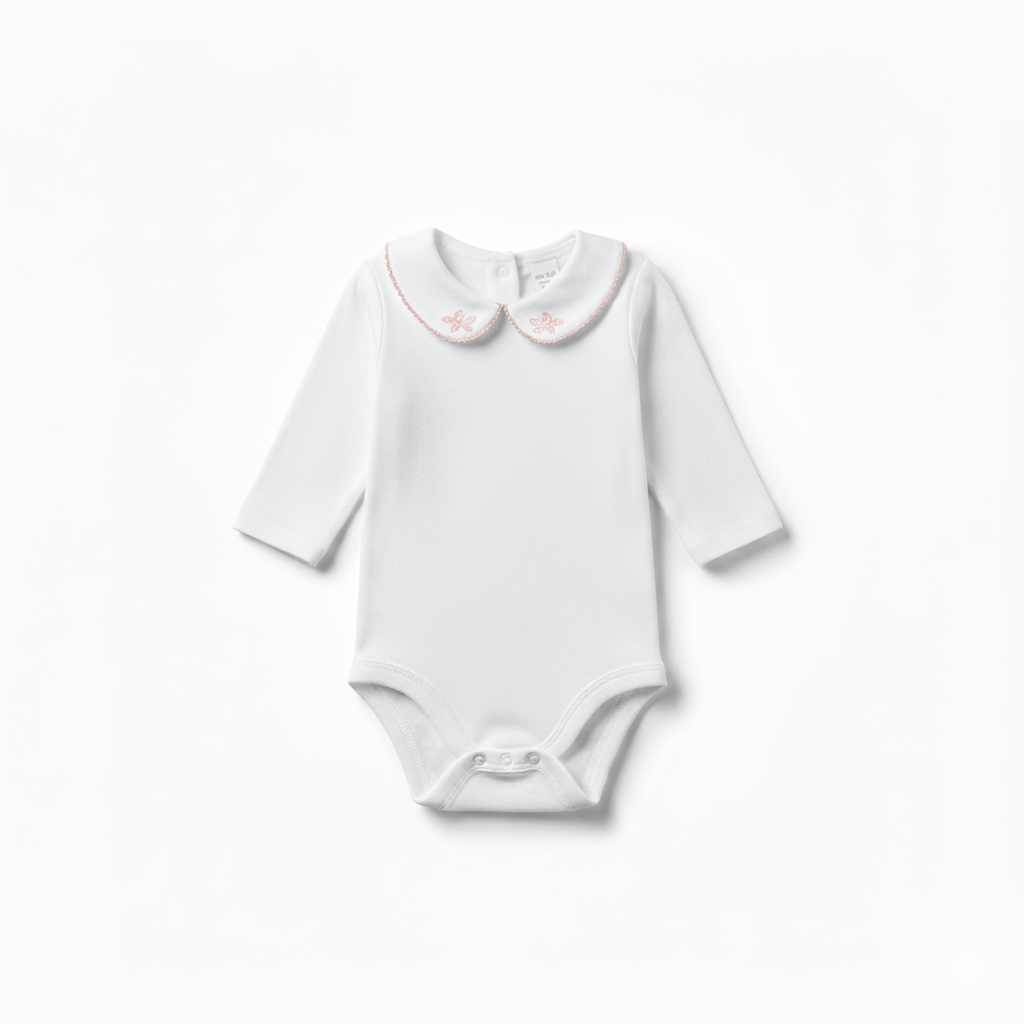 BODY CUELLO BEBEB ALGODON 100%