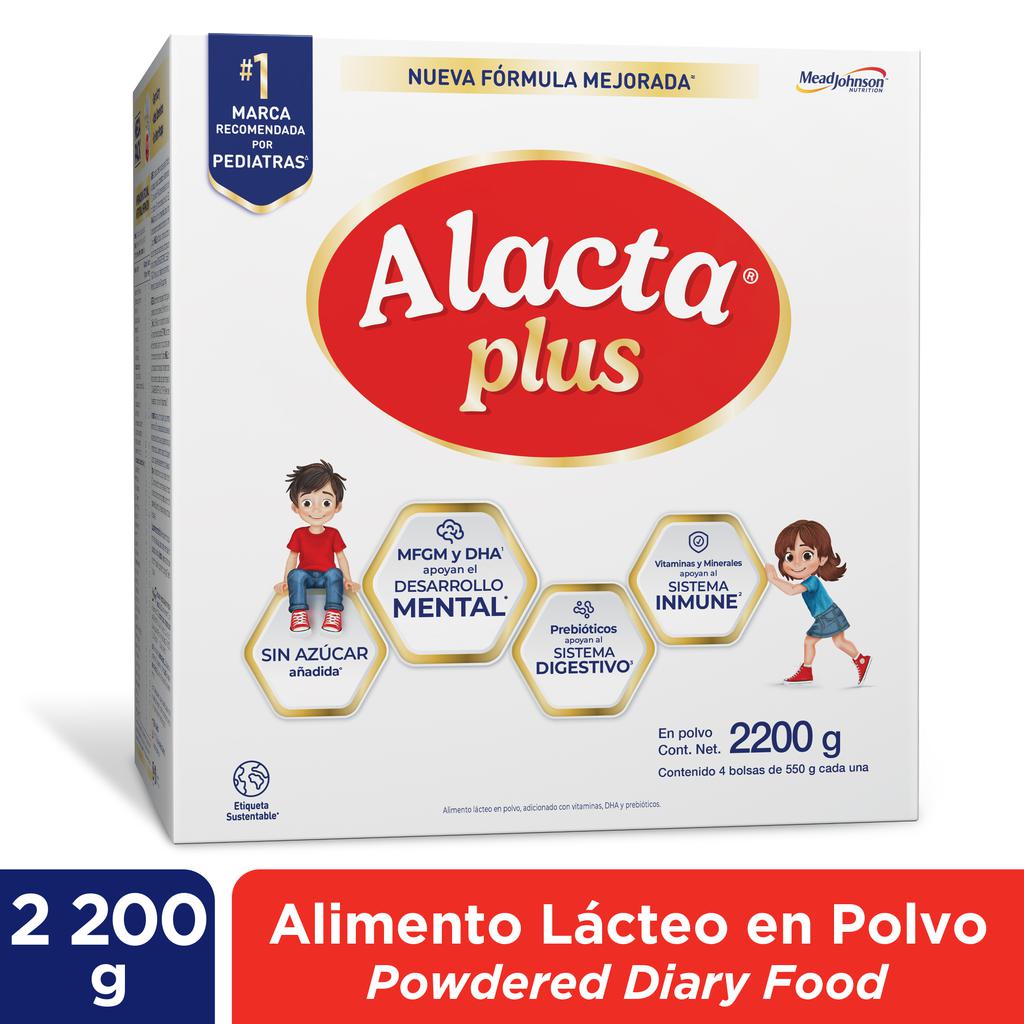 Alacta Plus Leche en Polvo Formula para Niños 2.2 kg
