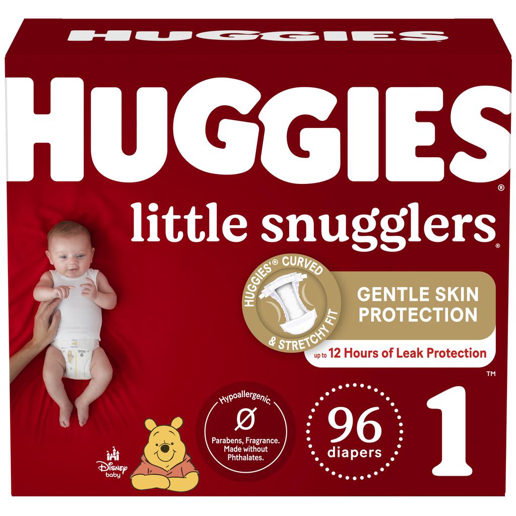 Huggies Pañales para Bebé Little Snugg Etapa 1 / 96 Unidades