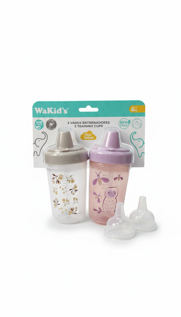 SET 2 VASOS PARA BEBE