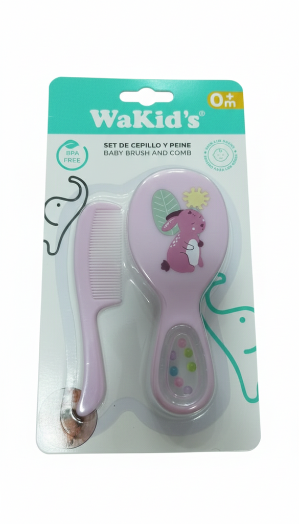SET DE CEPILLO Y PEINE PARA BEBE