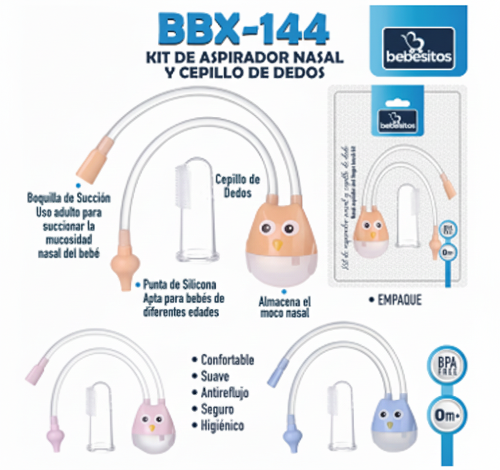 ASPIRADOR NASAL MAS CEPILLO PARA DEDOS