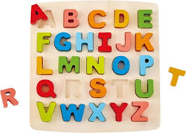 PUZZLE MADERA ALFABETO