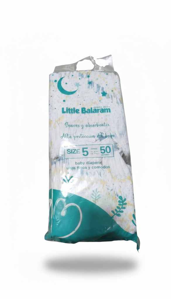 PAÑAL LITTLE BALARAM  JUMBO #5 50 UNID