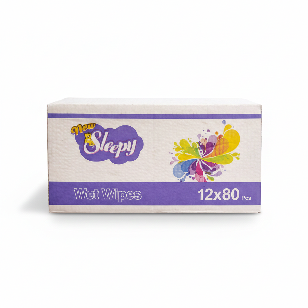 WIPES SLEEPY 80U  CAJA