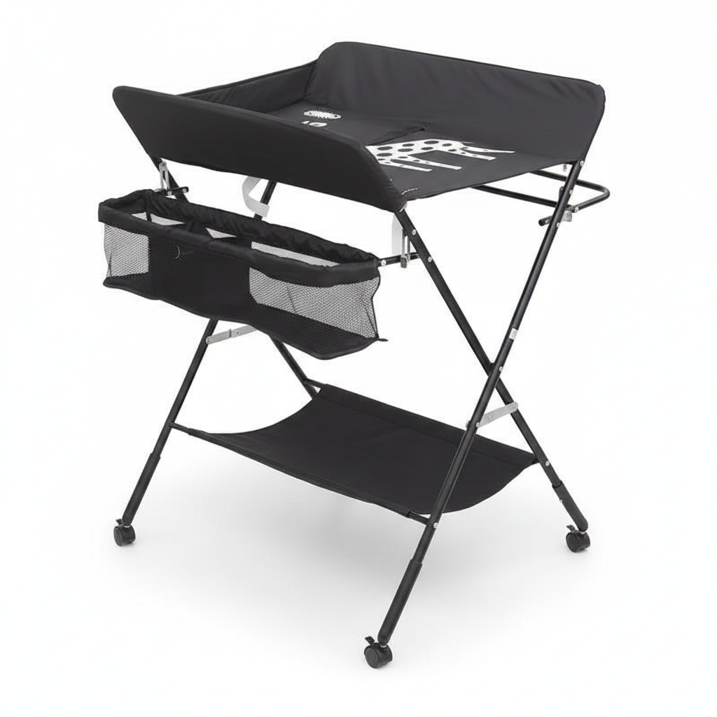 CAMBIADOR PLEGABLE NEGRO-GRIS