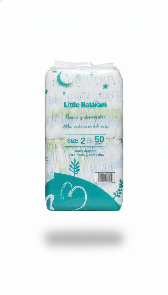 PAÑAL LITTLE BALARAM JUMBO #3  50 UNID.