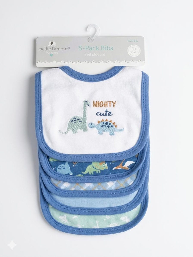 Set de baberos 5 PCS