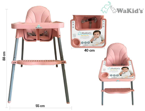 SILLA DE COMER PARA BEBE NIÑA
