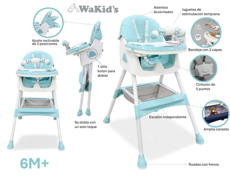 SILLA DE COMER PARA BEBE NIÑO