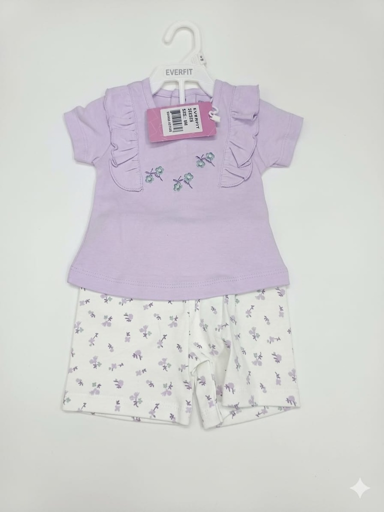 ROPA DE BEBE NINA CONJUNTO SHORT
