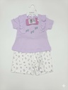 ROPA DE BEBE NINA CONJUNTO SHORT