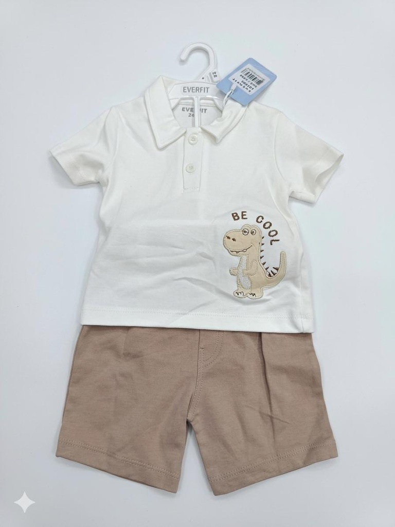 ROPA DE BEBE NINA CONJUNTO SHORT