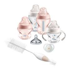 Tommee Tippee - Conjunto essencial para recém-nascidos Closer To Nature, rosa