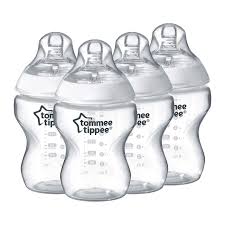 Tommee Tippee Natural Start - Biberones anticólicos de 9 onzas sin BPA, 0+ meses, tetina de flujo lento similar al pecho, autoesterilizante, diseñado para una transición perfecta entre el biberón
