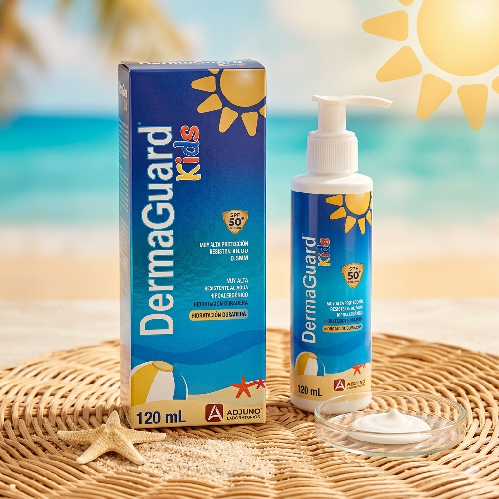 PROTECTOR SOLAR DERMA GUARD KIDS 120ml.