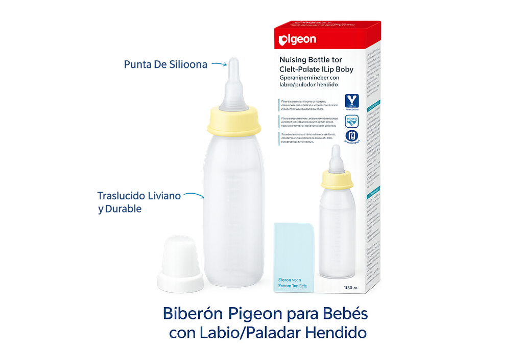 PIGEON BIBERON LABIO HENDIDO 240 ML
