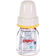 PIGEON BIBERON PERISTALTICO DE VIDRIO 50 ML.