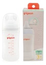 PIGEON SOFTOUCH BIBERON ROSCA BLANCA 240 ML. 8 OZ.