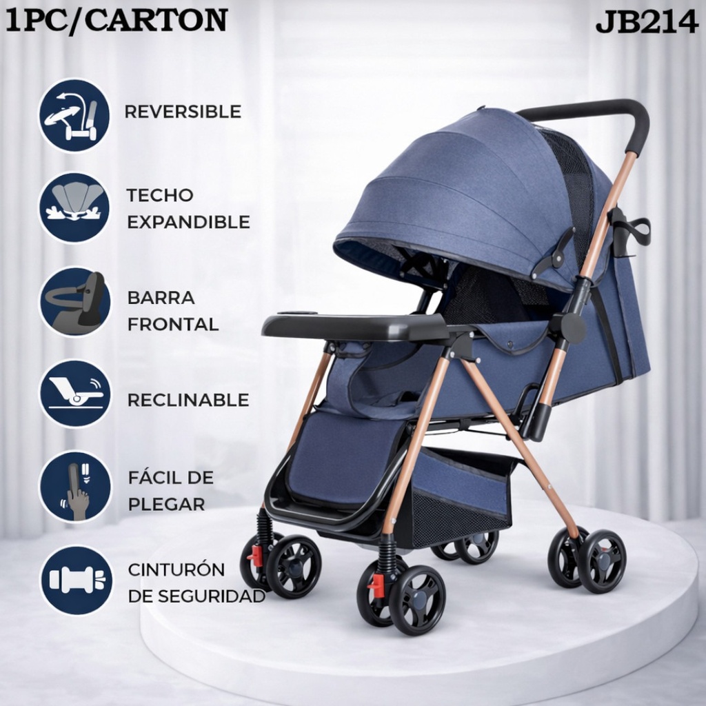 COCHE PARA BEBE BLUE