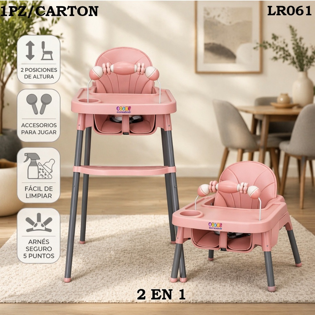 SILLA DE COMER PARA BEBE