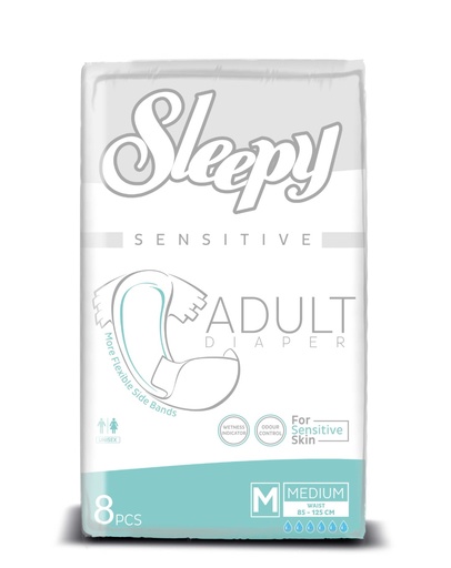 [00064] PAÑAL DE ADULTO SLEEPY M 8PCS