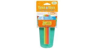 VASOS SEMI-DESECHABLES CON SORBETO, 4' 1157