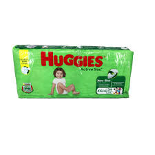 HUGGIES ACTIVE SEC NUM4