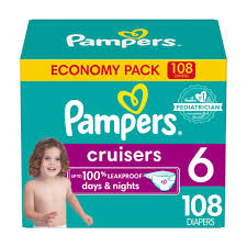 [491141] PAMPERS CRUISERA HUGE S6 108 CT.