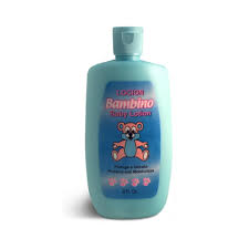 [81623] BAMBINO BABY LOTION AZUL 8 OZ.