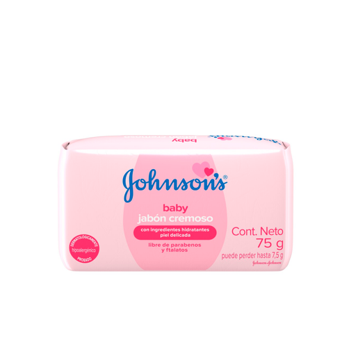 [90295] JABÃ³N CREMOSO JOHNSONS 75 G
