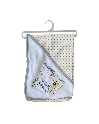 [A-77074] COBIJA CON CAPUCHA P/BEBE A77074