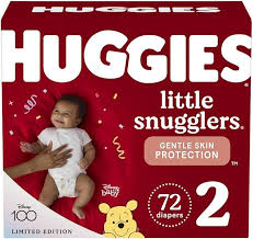 [396612] HUGGIES PAÃ±ALES LITTLE SNUGGLERS PASO 2 / 72 UNIDADES