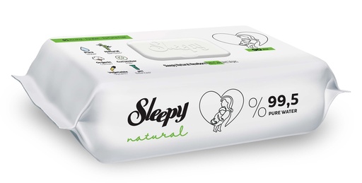 [00212] WIPES SLEEPY NATURAL 90PZS.
