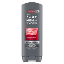 DOVE, BODY WASH MEN DEEP CLEAN, 18OZ