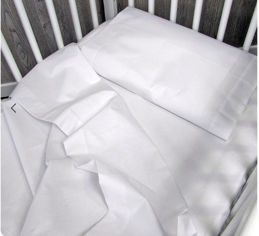 JUEGO DE SABANA CON CUBRE COLCHON PARA BEBE CUNA
