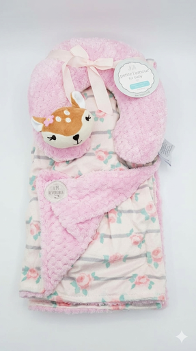 [CM6438] FRIZZA CON ALMOHADA ROSA
