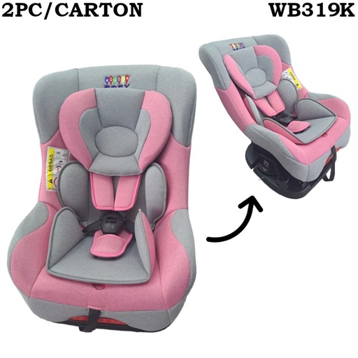 [WB319K] SILLA DE CARRO ROSA
