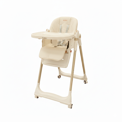 [Y12C] SILLA DE COMER KIDILO CREMA