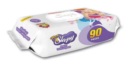 [00014] BABY WET WIPES NEW SLEEPY 90 PZS